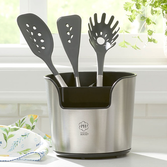 Culinario Series® Tools - Deluxe Rotating Utensil Caddy