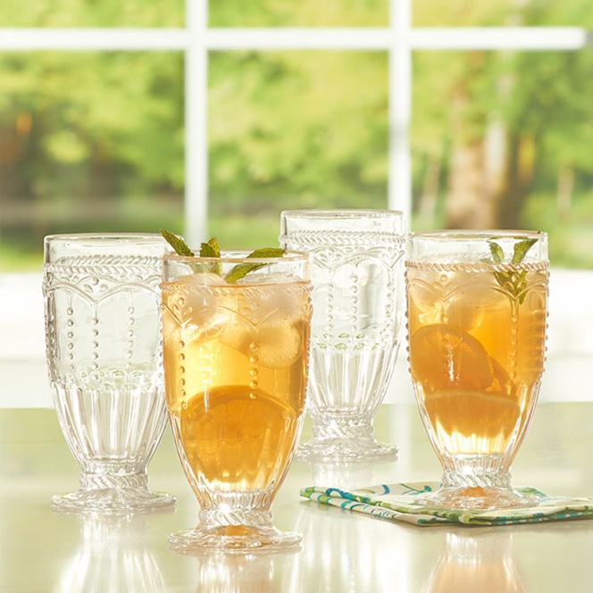 Marbella - Footed Glasses (4)