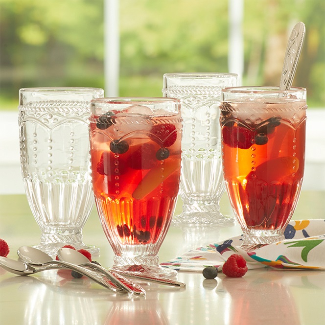 Marbella - Footed Glasses (4) 4 Marbella - Footed Glasses (4)