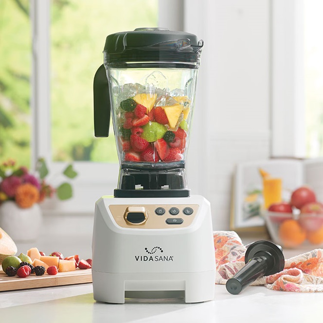 Vida Sana™ Electrics - High-Power Blender - White