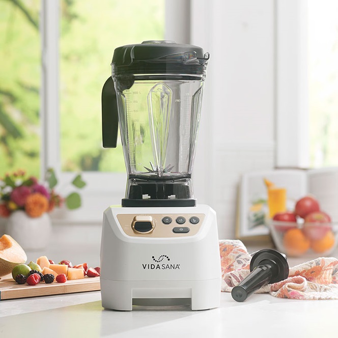 Vida Sana™ Electrics - High-Power Blender - White