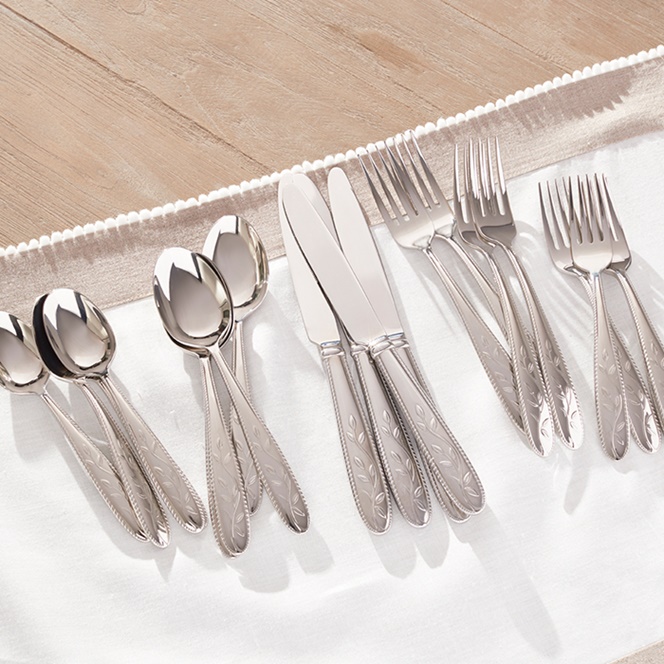 Amalia Flatware - 20-Pc Service for 4