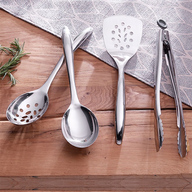Culinario Series® Tools - 4-Pc. Stainless Steel Tool Set