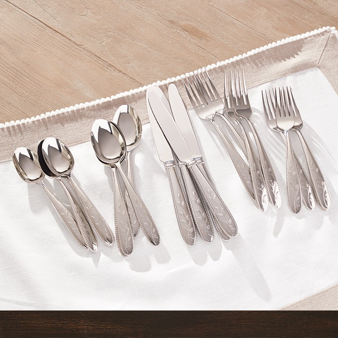 Amalia Flatware - Dinner Forks (4)
