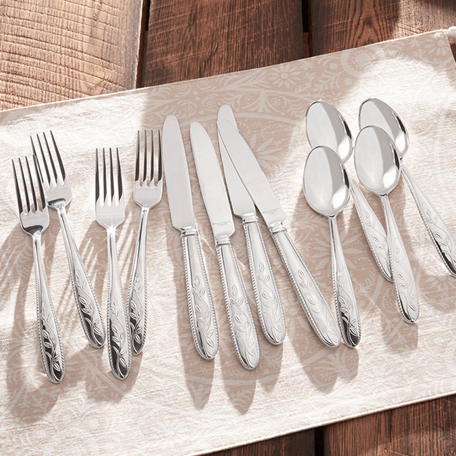 Amalia Flatware - 12-Pc Service for 4